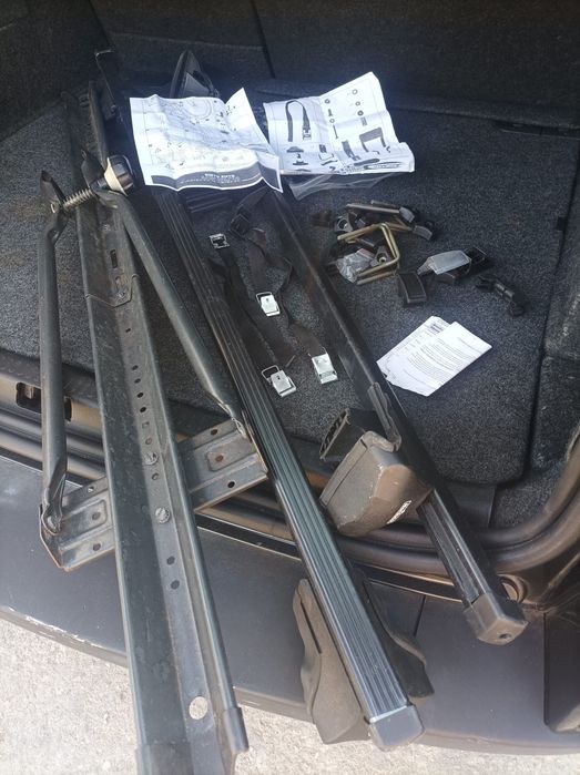 Barras de tejadilho e suportes para bicicletas
