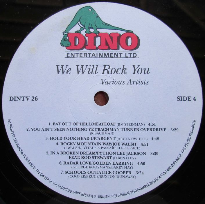We Will Rock You - - - - - Vários  - - - - - LP