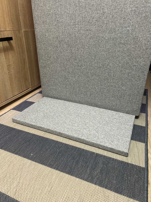 Ścianka Akustyczna Mobilna 200cm Rockwool 60kg/m3 + Pomiary SoundID
