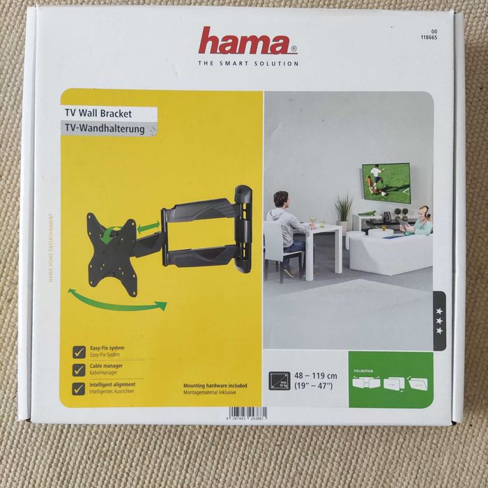 Braço universal para suporte TV (19" a 47")