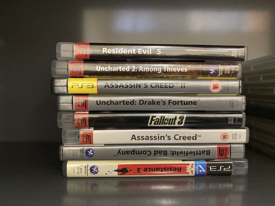 Jogos PS3 originais com capa como novos