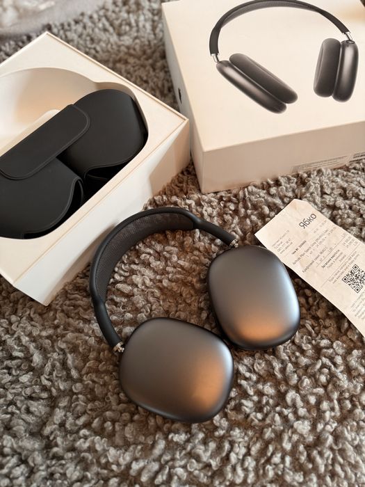 Оригінал apple навушники AirPods MAX Space Gray (MGYH3)