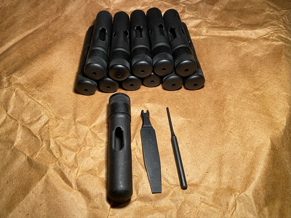 Радянський пенал АК, АКСУ, АКС-74у на 2 предмета виколотка і викртука