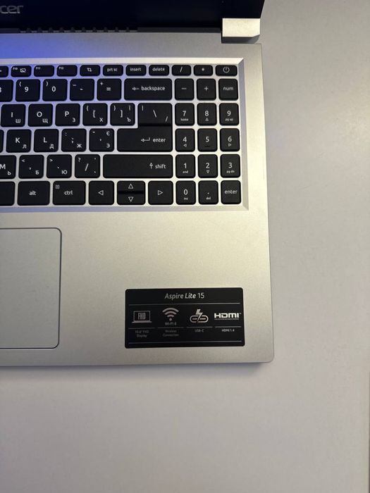 Ноутбук Acer Aspire Lite 15