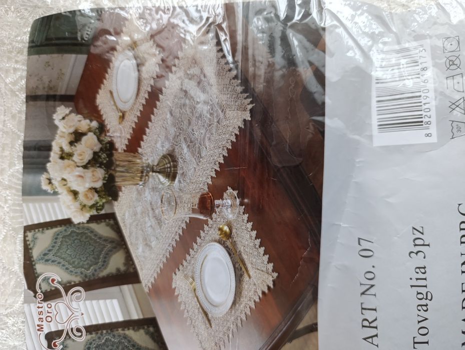 Серветки білі , набір серветок