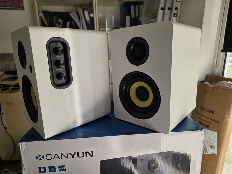 Świetne Glosniki Aktywne Sanyum sw206 HiFi   Blutooth 80w Tryby