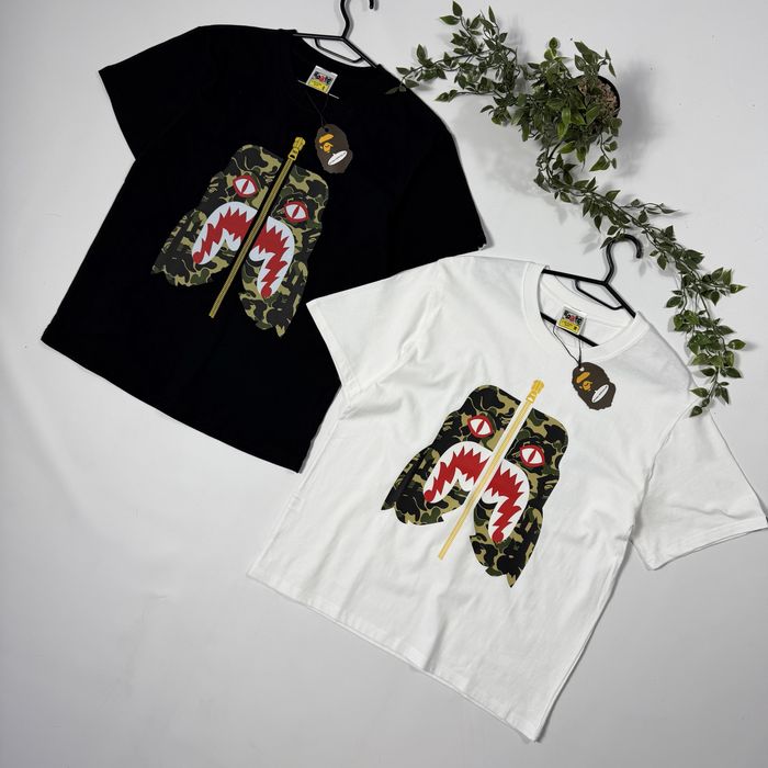 Футболка Bape Camo Tiger Tee S-XL камо тигр бейп тішка a bathing ape tiger panda камуфляжний тигр