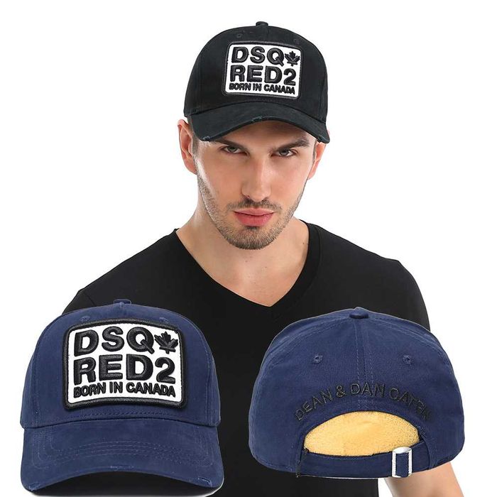 Czapka Bejsbolówka DSQUARED2 ICON DSQ navy blue