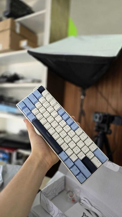 Ajazz NK61 Teclado mecânico 60% - Várias cores [Garantia]