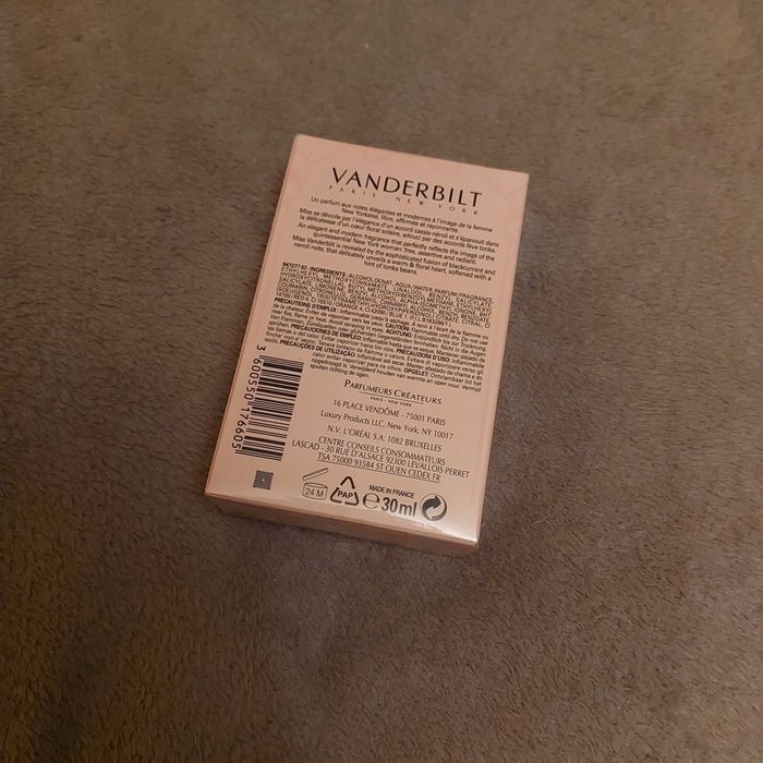 Woda toaletowa Vanderbilt