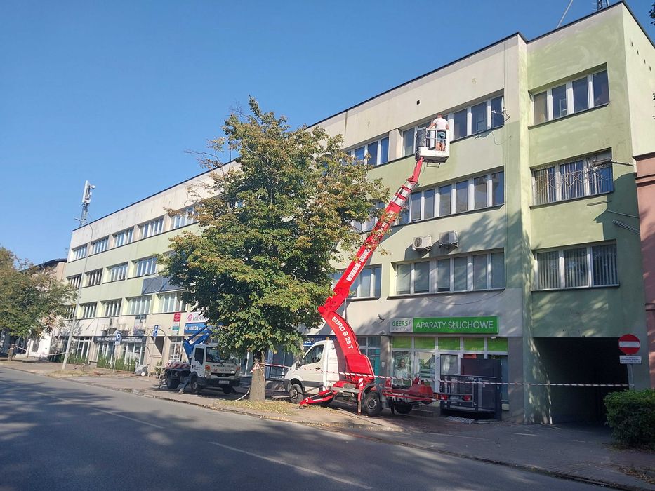Mycie i malowanie elewacji i dachów