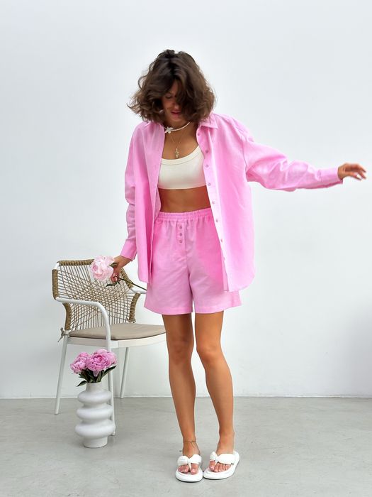 Сорочка 100% льон