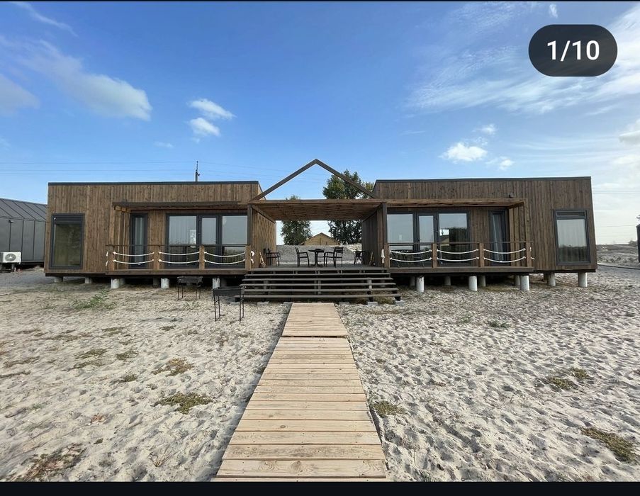 Будинок з односкатним дахом 40,5 м² 
Вартість: 22275$