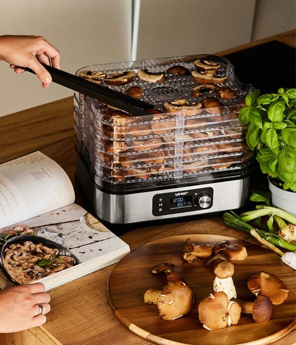 SUSZARKA SPOŻYWCZA DO GRZYBÓW Owoców Duża Mocna 450 W 6 Sit 9 Dodatków