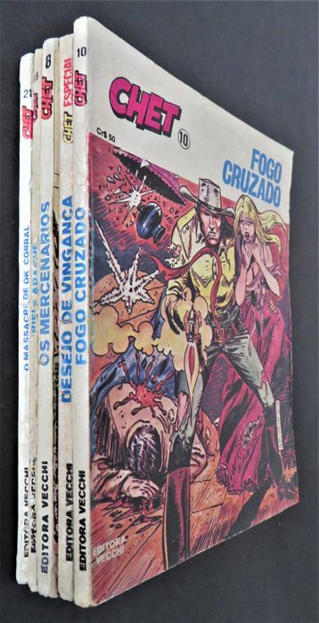 BD - Lote de Revistas CHET (Vecchi) - Bom preço430762251434731521