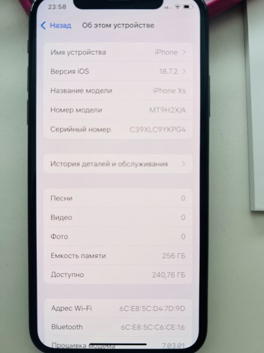 Продам айфон 10 Хs , 256 Гб б/в в ідеальному стані