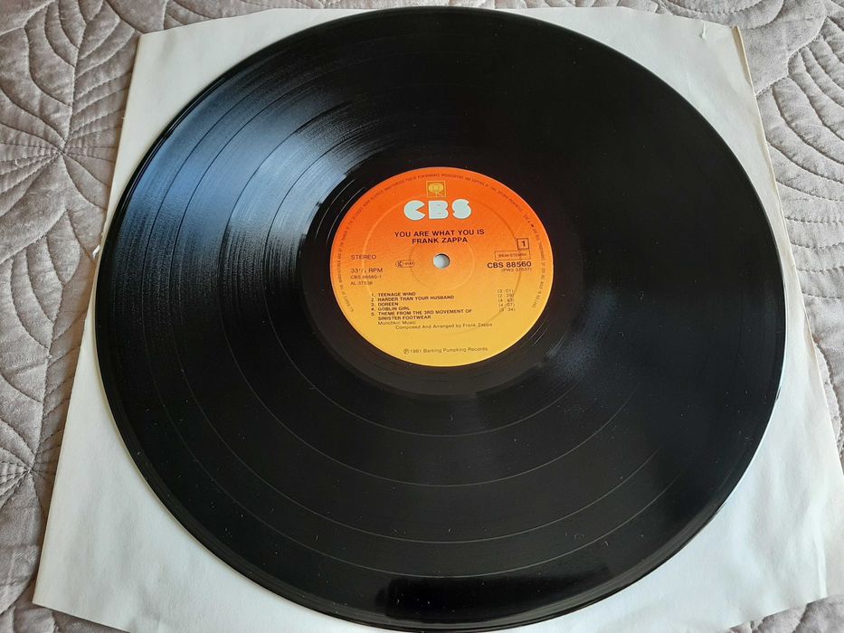 Frank Zappa - You Are What You Is - Europa - 2 x Vinil LP