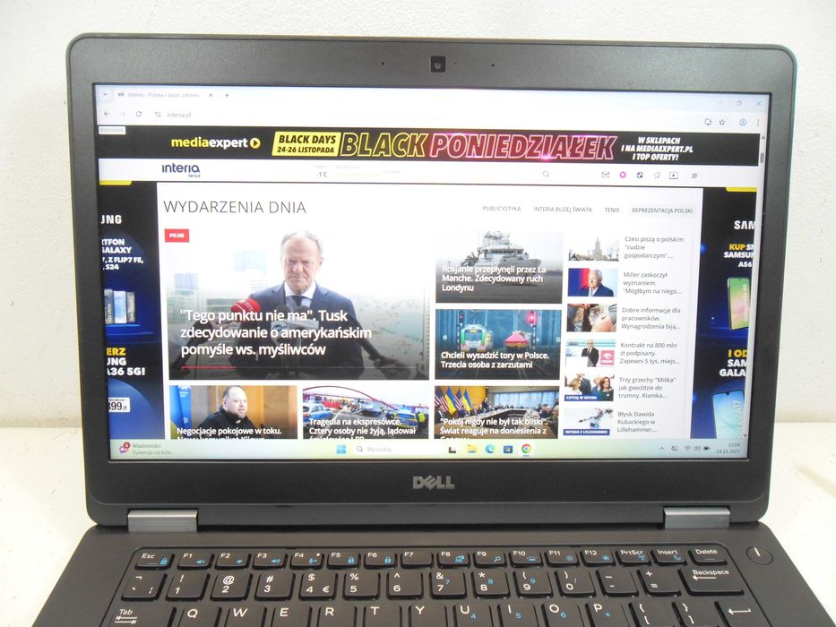 Laptop Dell e5470 i5-4rdz./16GB/512SSD/W11/FHD Gwar. rok FV23