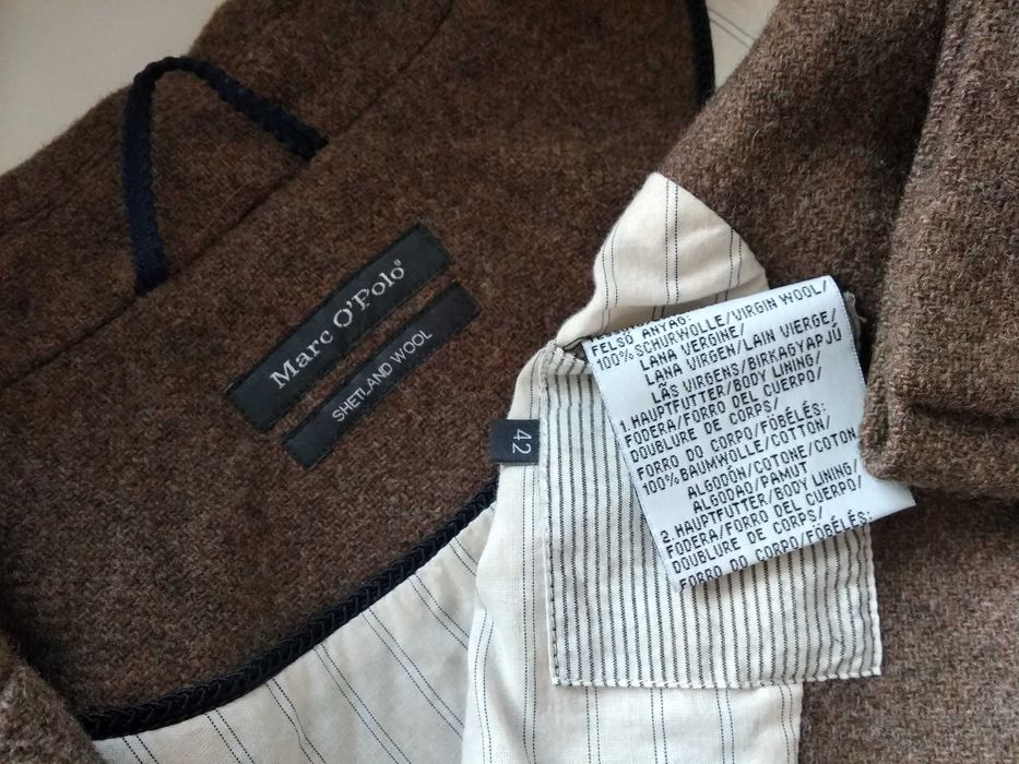 40-42р. Шерстяной пиджак marc o´polo