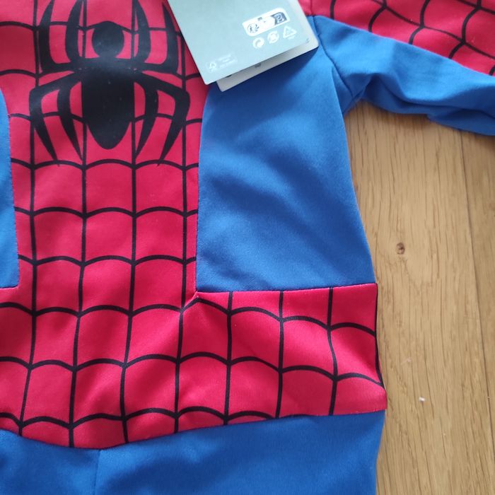 62/68 NOWY strój przebranie Spiderman kostium na Halloween karnawał