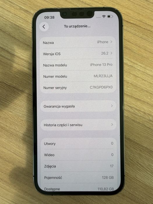 iPhone 13 Pro 128GB Grafitowy etui 100% sprawny !!