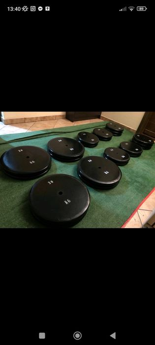 PROMOCJA obciazenie ogumowane na silownie / domowa silownia