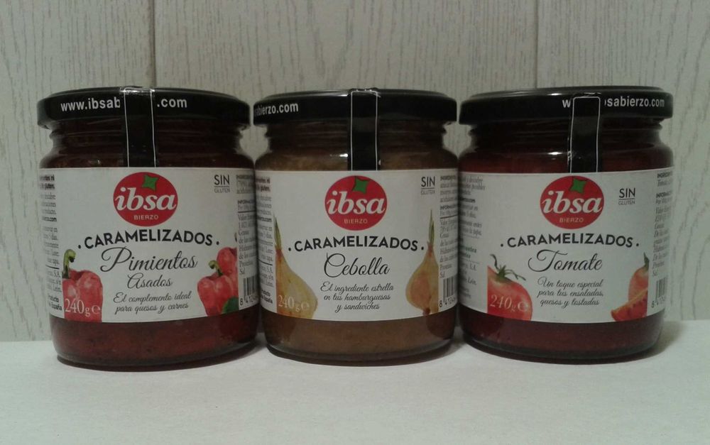 IBSA oryginalna hiszpańska CEBULA KARMELIZOWANA 240g bez glutenu