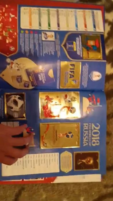 álbum da copa do mundo de 2018 completo novo