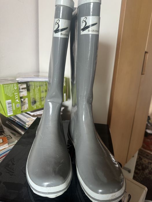 Szare kalosze bohima rozmiar 38