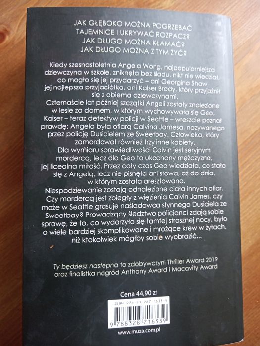 "Ty będziesz następna" Jennifer Hillier