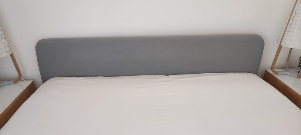 Cama 160x200 + estrado + colchão IKEA