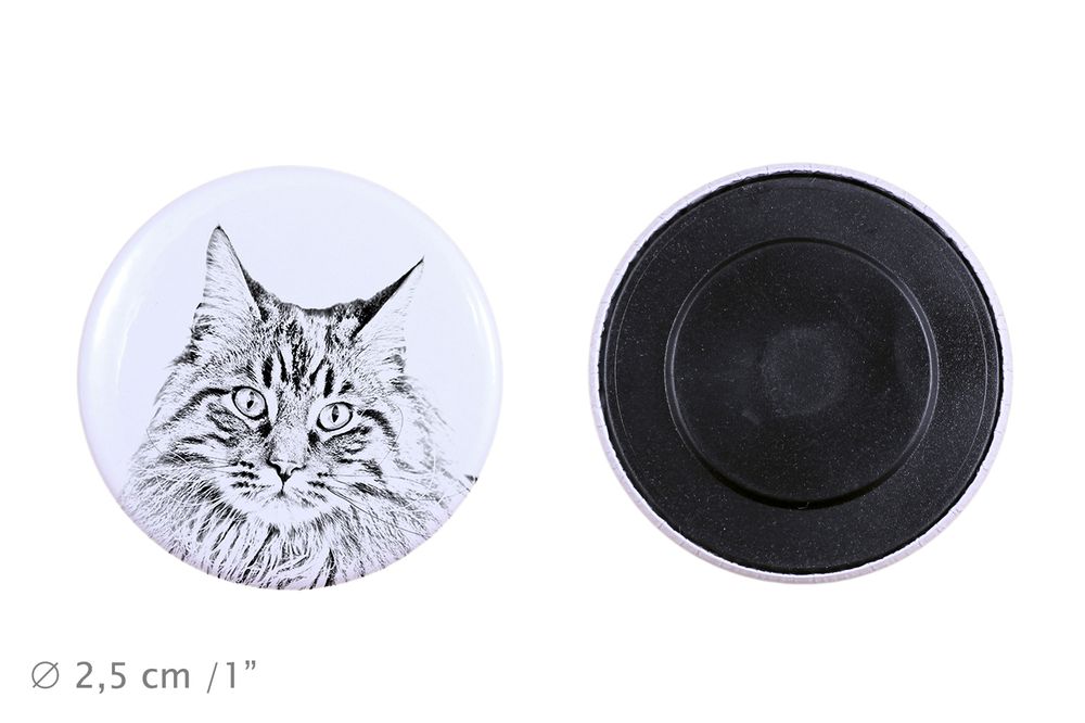 Maine Coon magnes z kotem mały Art-Dog