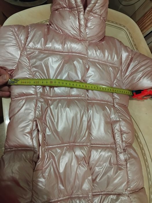 Стильна тепла курточка пуховик зимовий фірми Minoti p.110-116-122!