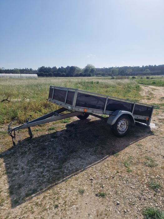 Reboque carga 2.5m x 1.40m basculante