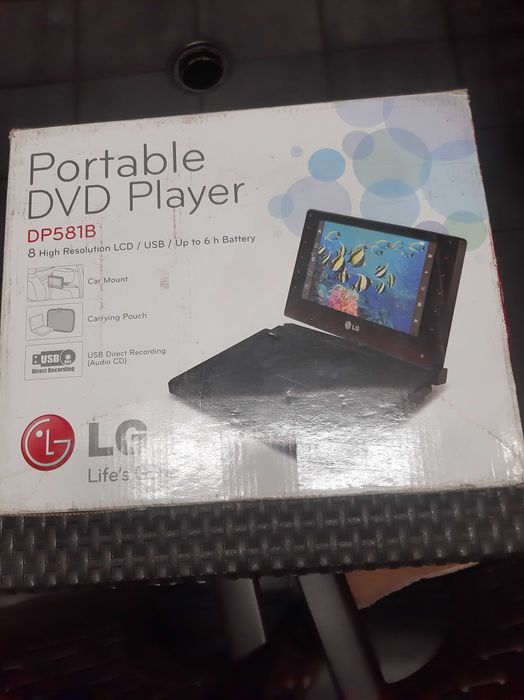 Leitor dvd portatil