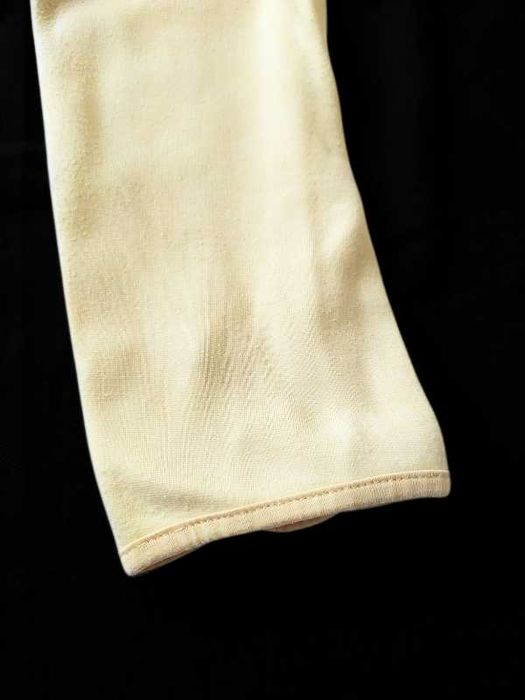 Beżowe kremowe bryczesy damskie Caldene z lejem L 40 do jazdy konnej