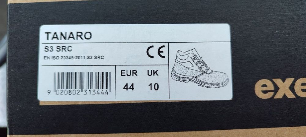 Черевики робочі Exena Tanaro S3 SRC (розмір 44 EUR / 10 UK)