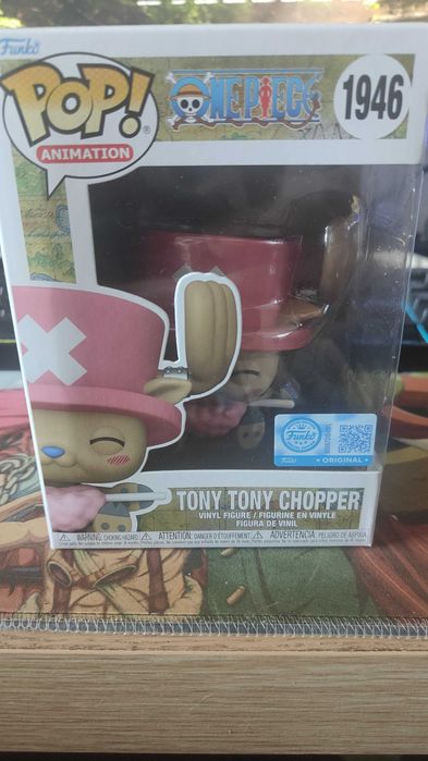 Funko POP! One Piece - Tony Tony Chopper with Cotton Candy #1946