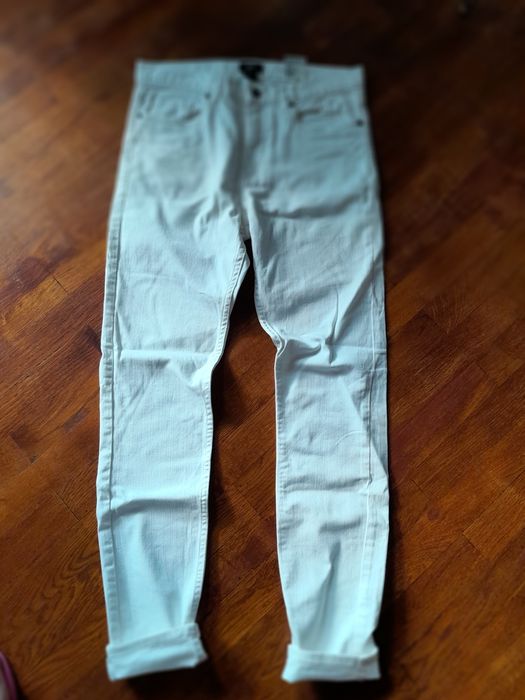 H&M Spodnie Jeans białe r. 29