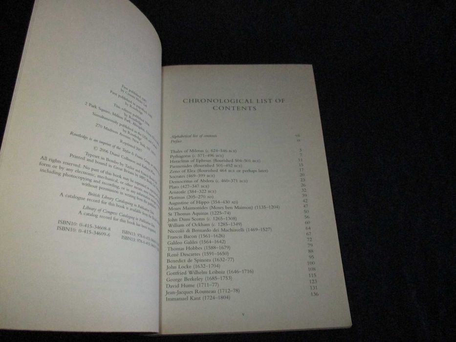 Livro Fifty Major Philosophers Diané Collinson Kathryn Plant