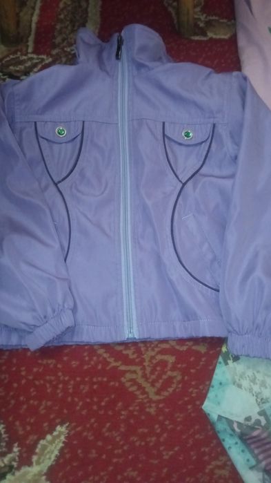 Речі для дівчинки вітрівка спортивні лосіни реглан