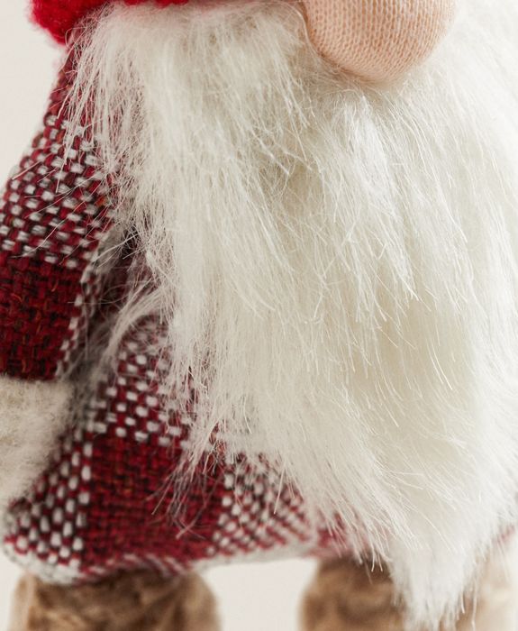 Gnomo Decorativo Pompom Branco Zara Home NOVO