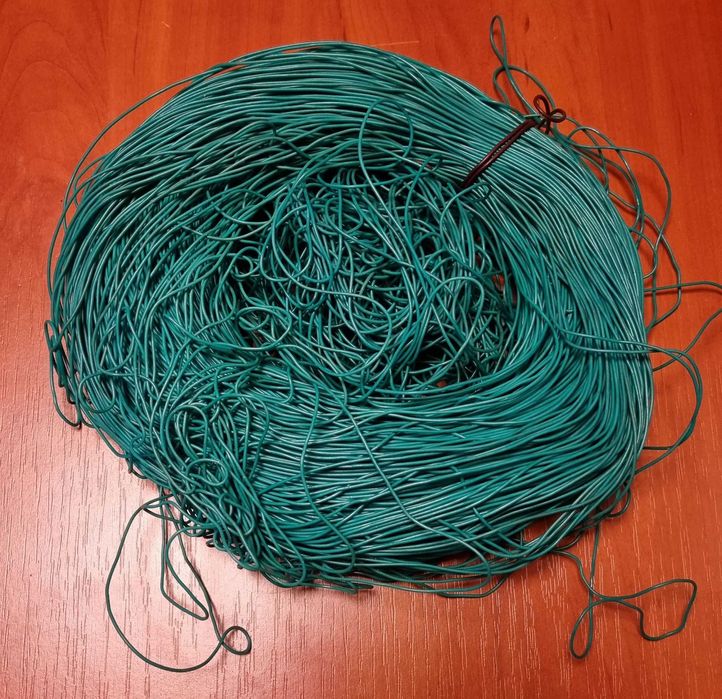 Linka miedziana pobielana fi=0.5 mm 0.21 mm2 w izolacji PP 300 mb nowa