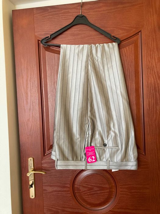 Srebrny garnitur 62/196 na wysokiego i postawnego pana