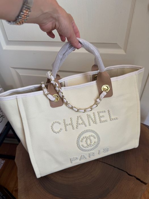 chanel пляжна сумка