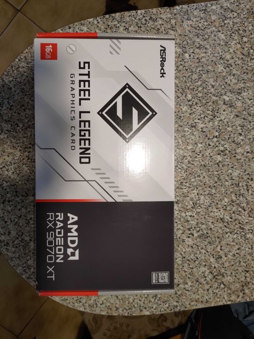Radeon Rx9070 XT ASRock steellegend