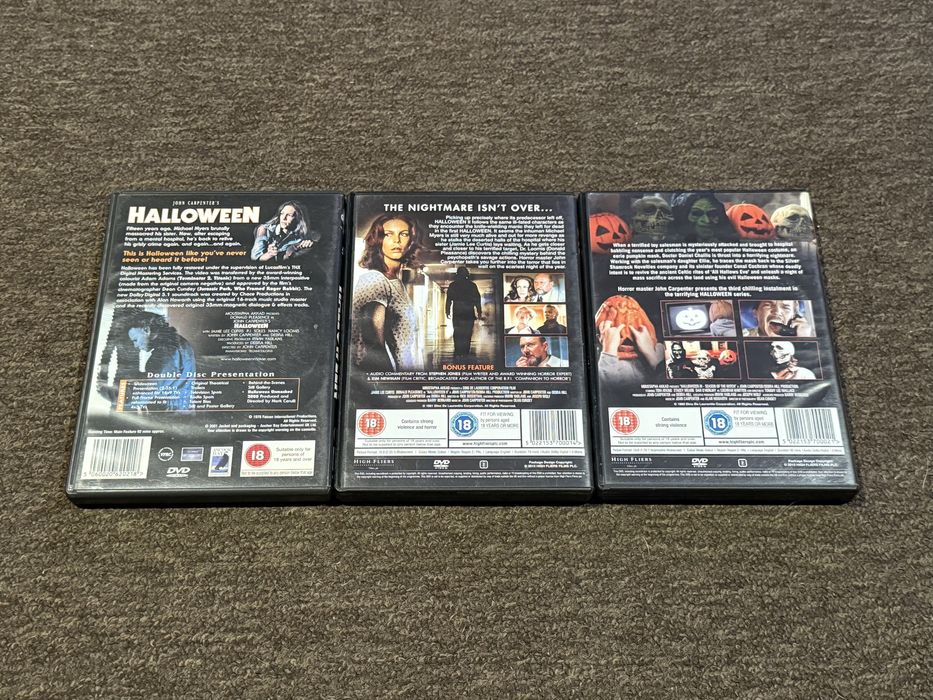 Halloween DVD 3 czesci John Carpenter