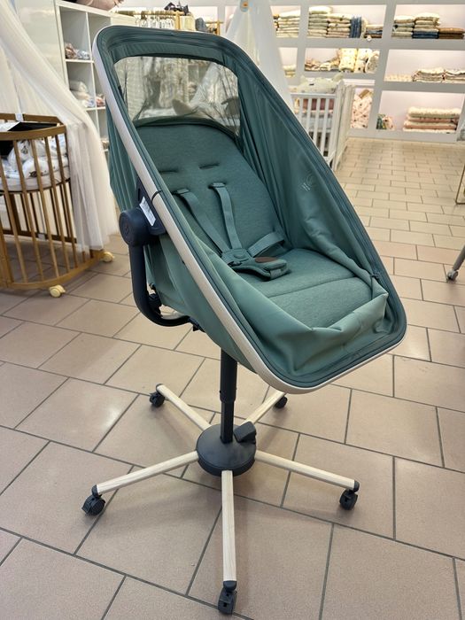 Maxi Cosi Alba mebel typu wszystko w jednym: gondola, odchylany fotelik i wysokie krzesełko