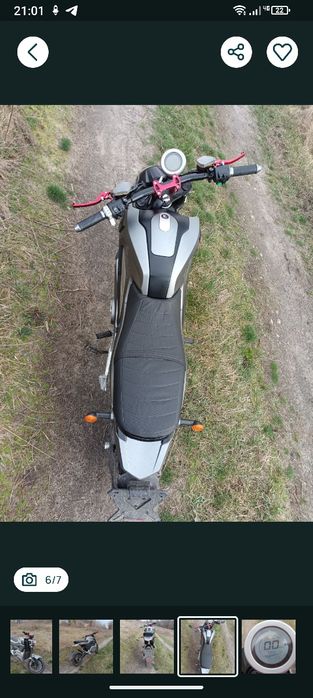 Продам електромотоцикл 2 kw
