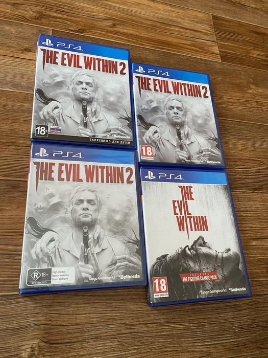 Ігри для Sony PlayStation 4: The Evil Within, FarCry, Devil May Cry